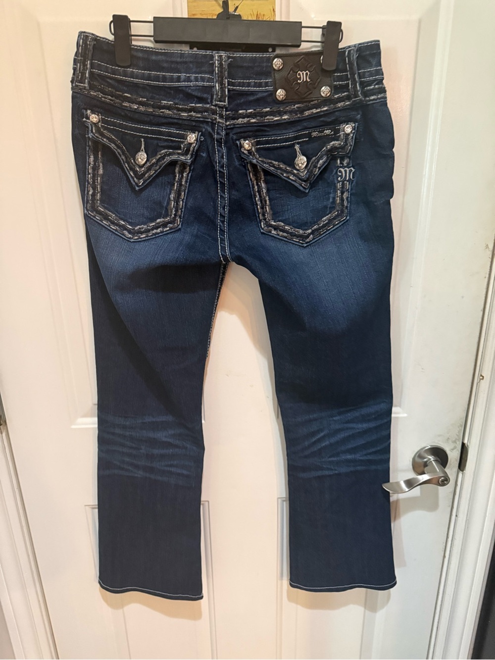 Miss Me Signature Boot Jeans Size 29 vintage wash with 29” inseam